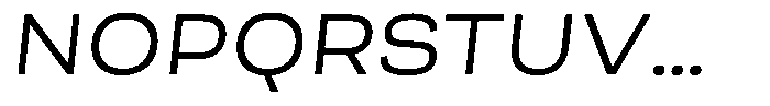 Berna Expanded Book Italic Font UPPERCASE