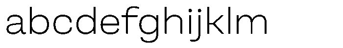 Berna Expanded Extra Light FONT