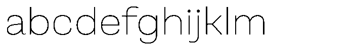 Berna Expanded Thin FONT