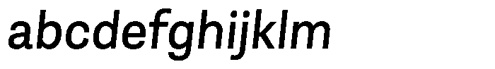 Berna Italic FONT