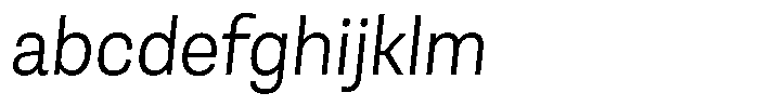 Berna Light Italic FONT