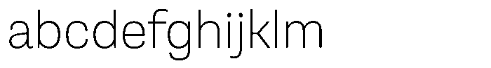 Berna Ultra Light FONT
