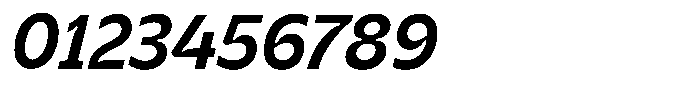 Bernadete Bold Italic Font OTHER CHARS