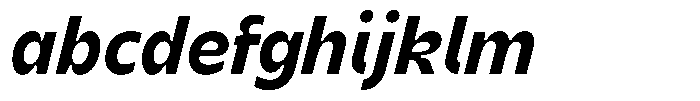 Bernadete Extra Bold Italic FONT