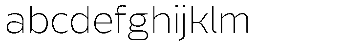 Bernadete Extra Light FONT
