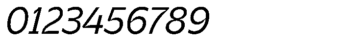 Bernadete Italic Font OTHER CHARS