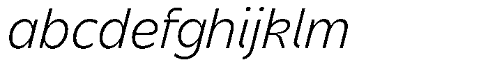 Bernadete Light Italic FONT
