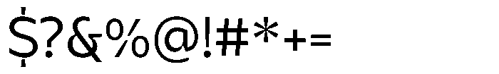 Bernadete Regular Font OTHER CHARS