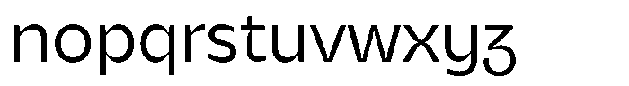 Bernadete Regular Font LOWERCASE