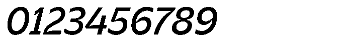Bernadete Semi Bold Italic Font OTHER CHARS