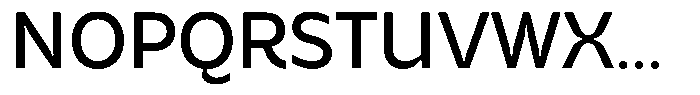 Bernadete Semi Bold Font UPPERCASE