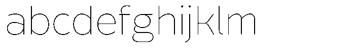 Bernadete Thin FONT