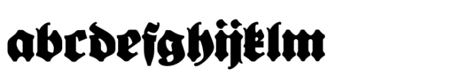 Bernard Fraktur Rounded FONT