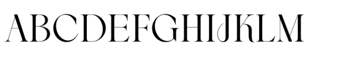 Berneray Serif Regular Font UPPERCASE