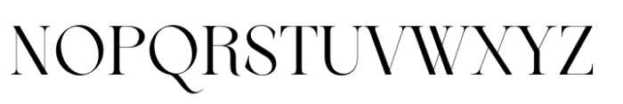 Berneray Serif Regular Font UPPERCASE