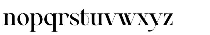 Berneray Serif Semi Bold Font LOWERCASE