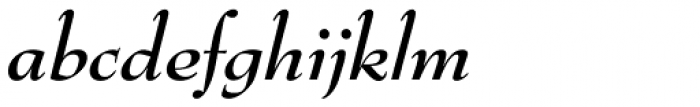 Bernhard Modern Bold Italic Font LOWERCASE