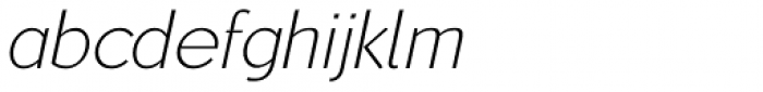 Bernhard Signature Thin Italic Font LOWERCASE