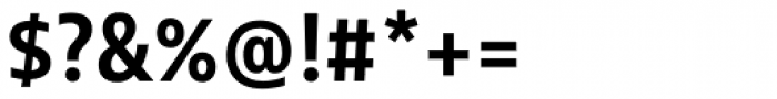 Bernina Sans Condensed Bold Font OTHER CHARS