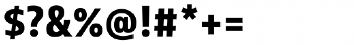 Bernina Sans Condensed ExtraBold Font OTHER CHARS
