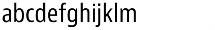 Bernino Sans Condensed Regular Font LOWERCASE