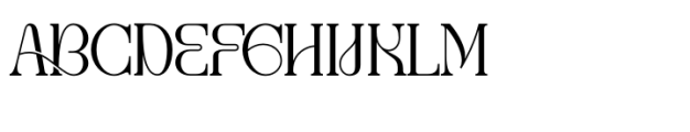 Bernos Count Regular Font UPPERCASE