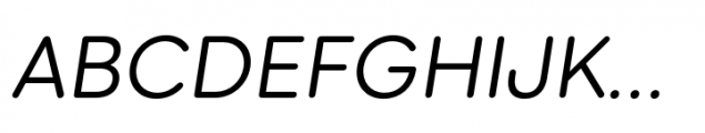 Beround Regular Italic Font UPPERCASE