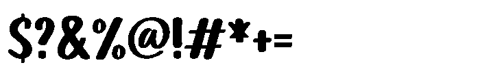 Berry Boy Font OTHER CHARS