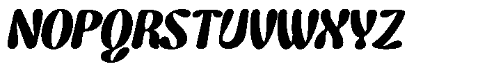 Berryfold Bold Italic Font UPPERCASE