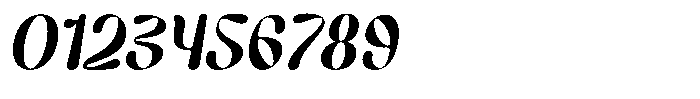 Berryfold Italic Font OTHER CHARS