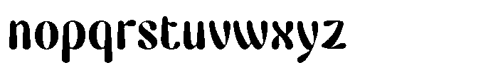 Berryfold Regular Font LOWERCASE