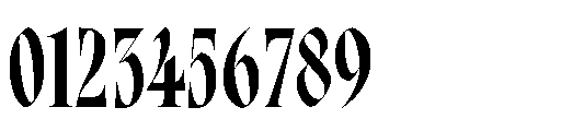 Bersa Serif Bold Font OTHER CHARS