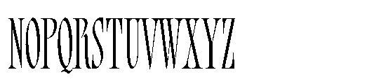 Bersa Serif Extra Light Font UPPERCASE