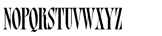 Bersa Serif Medium Font UPPERCASE