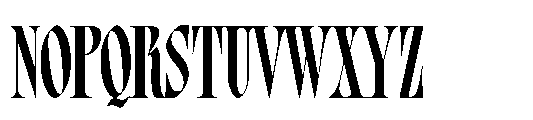 Bersa Serif Semi Bold Font UPPERCASE