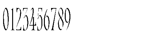 Bersa Serif Thin Font OTHER CHARS