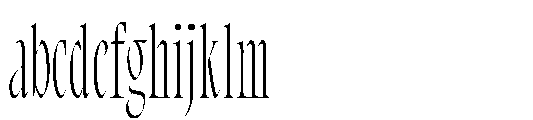 Bersa Serif Thin FONT