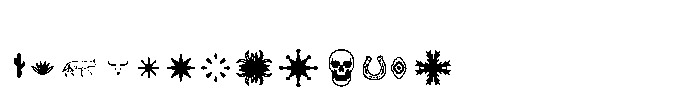 Berskal Icon Font LOWERCASE