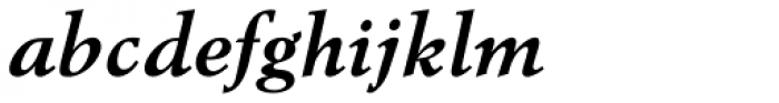 Berstrom DT Bold Italic Font LOWERCASE
