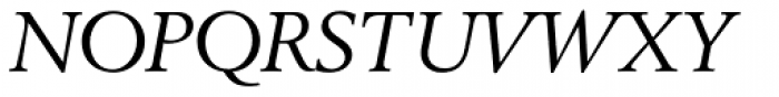 Berstrom DT Italic Font UPPERCASE
