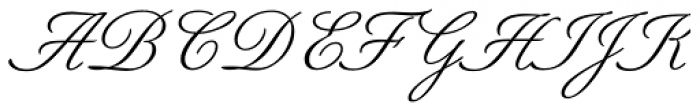 Berthold-Script BQ Regular Font UPPERCASE
