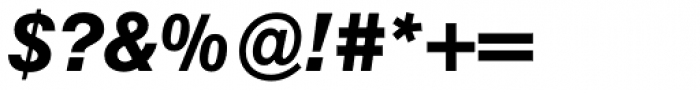 Berthold Standard BQ Bold Italic Font OTHER CHARS