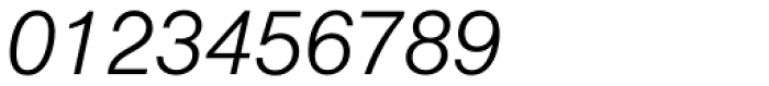 Berthold Standard BQ Light Italic Font OTHER CHARS