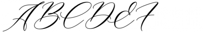 Bertholina Regular Font UPPERCASE