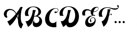 Bertoboy Regular Font UPPERCASE