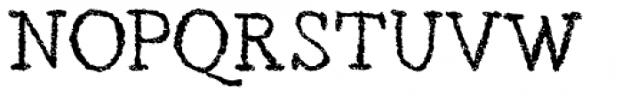 Berton Roman Font UPPERCASE