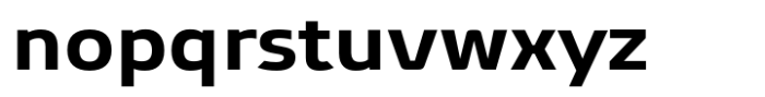 BestSans Bold Font LOWERCASE