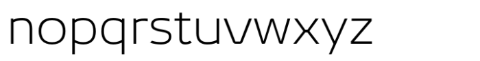 BestSans Light Font LOWERCASE
