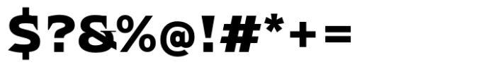 BestSerif Black Font OTHER CHARS