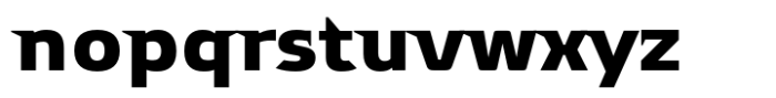 BestSerif Black Font LOWERCASE
